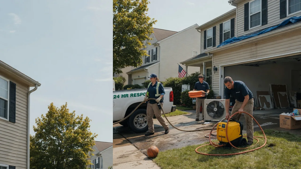 Emergency Water Damage Restoration in Clarksburg, WV near me